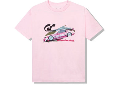 Anti Social Social Club x Gran Turismo GT500 T-Shirt Pink
