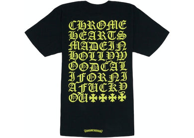 Chrome Hearts Made In Hollywood T-shirt Black