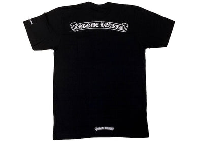 Chrome Hearts Scroll Logo T-shirt Black