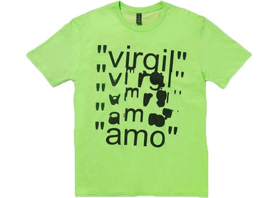 Virgil Abloh x MCA Figures of Speech Amo T-Shirt Lime (Kids)
