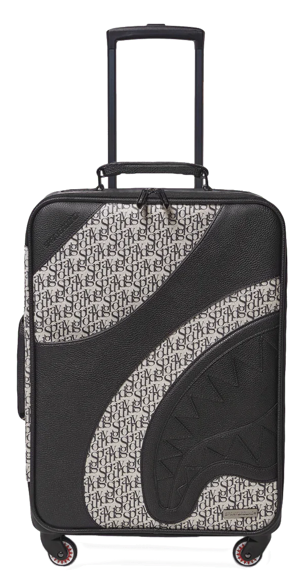 Sprayground All Day Jetsetter Carry-On Luggage Black