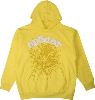 Sp5der Websuit Hoodie Yellow