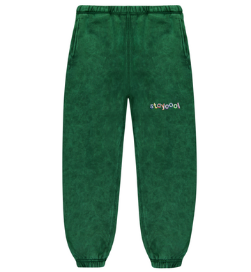 Stay Cool Classic Sweatpants Forest Mineral Wash