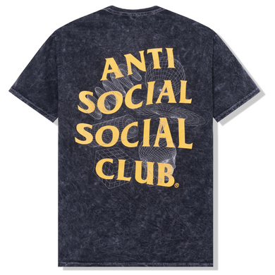 Anti Social Social Club The Shape Of Things T-Shirt Black Mineral Wash