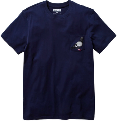 Staple Pigeon Pocket T-Shirt Navy