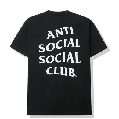 Anti Social Social Club Mind Games T-Shirt Black