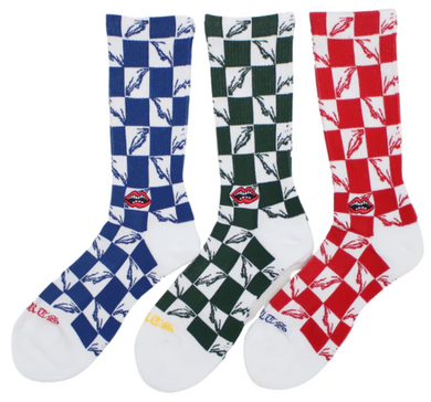 Chrome Hearts Matty Boy Squared Multi Color Socks