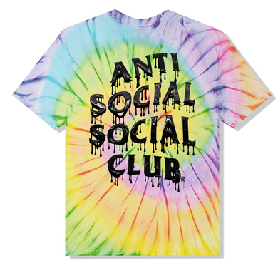 Anti Social Social Club Mind Melt T-Shirt Tie Dye