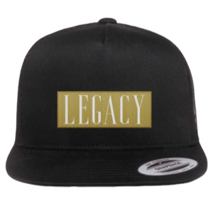 LEGACY Box Logo Snapback Black