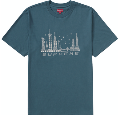 Supreme Skyline S/S Top Dark Slate