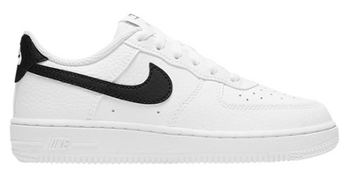 Nike Air Force 1 White Black (PS)