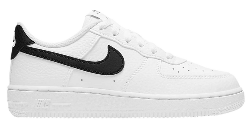 Nike Air Force 1 White Black (PS)
