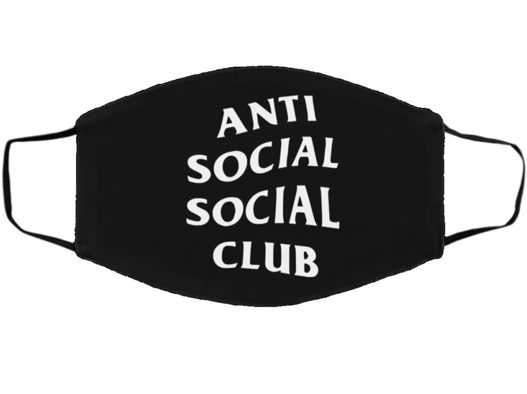 Anti Social Social Club Medical Mask Black