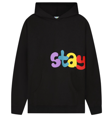 Stay Cool Bubble Hoodie Black