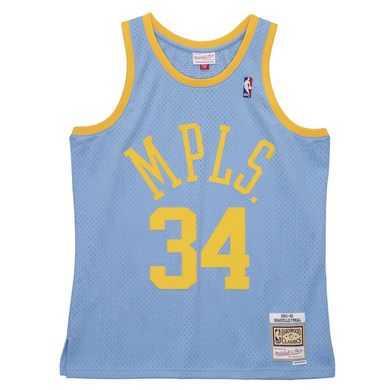 M&N Los Angeles Lakers Shaquille O'Neal Swingman Jersey (2001-02/Alt)
