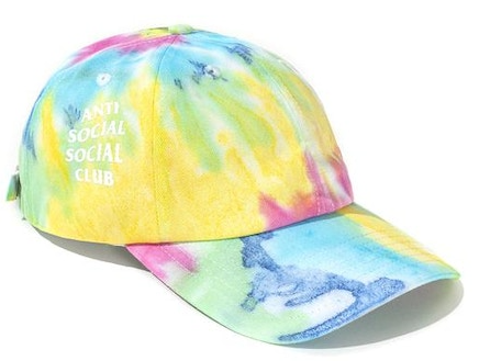 Anti Social Social Club Chatterbox Cap Tie Dye