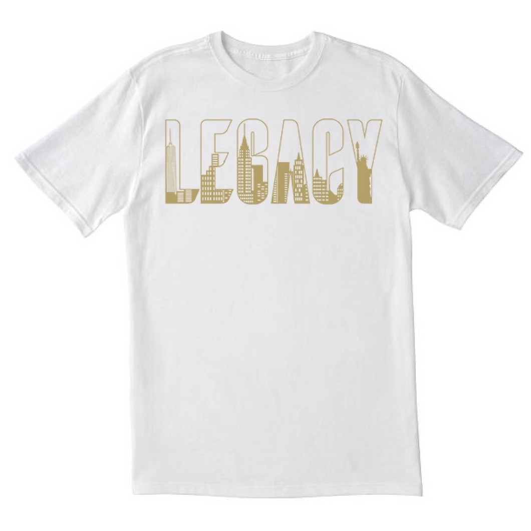 LEGACY NYC Skyline T-Shirt White