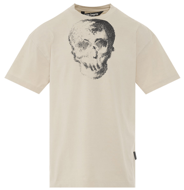 Palm Angels GD Skull Classic T-Shirt Off White