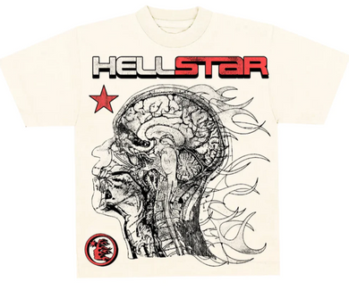 Hellstar Studios Human Development T-Shirt Cream