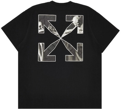 OFF-WHITE Caravaggio Arrow T-Shirt Black