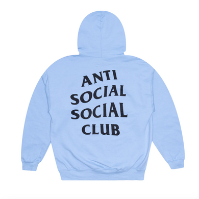 Anti Social Social Club Images Of You Hoodie Blue
