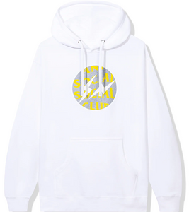 Anti Social Social Club x Fragment Called Interference Hoodie White