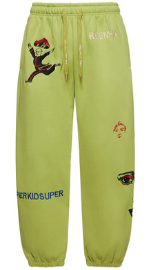 KidSuper Studios Limeade Super Sweatpants Green