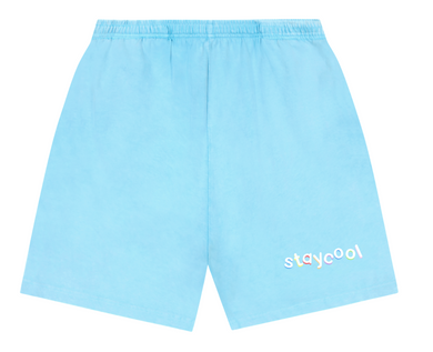 Stay Cool Classic Mineral Cotton Shorts Electric Blue
