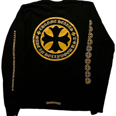 Chrome Hearts Made in Hollywood L/S Black/Yellow