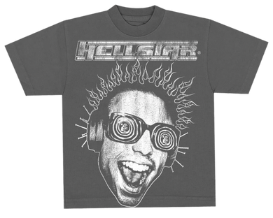 Hellstar Studios Rage T-Shirt Washed Black