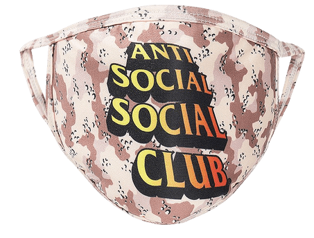 Anti Social Social Club Chocolate Chip Mask Chocolate Chip Camo
