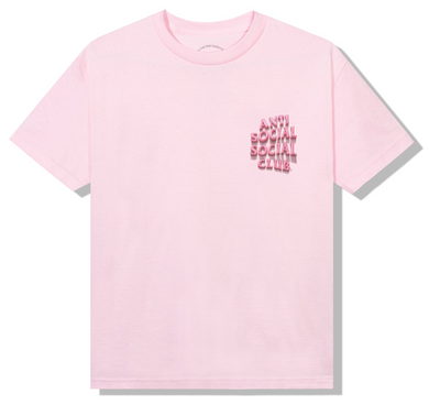 Anti Social Social Club Sprinkling Tears T-Shirt Pink