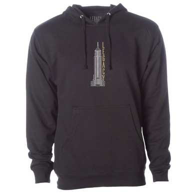 LEGACY NYC Empire State Building Hoodie Black/Gold