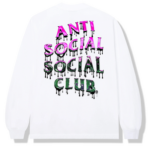 Anti Social Social Club Mind Melt L/S White