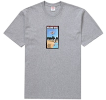 Supreme Toy Machine Welcome To Hell T-Shirt Heather Grey