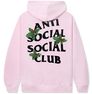 Anti Social Social Club 12 Days Hoodie Pink