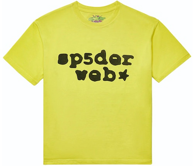 Sp5der Web T-Shirt Yellow/Black