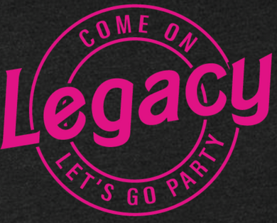 LEGACY Lets Go Party T-Shirt Black/Pink