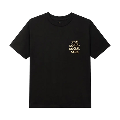 Anti Social Social Club Goldy T-Shirt Black
