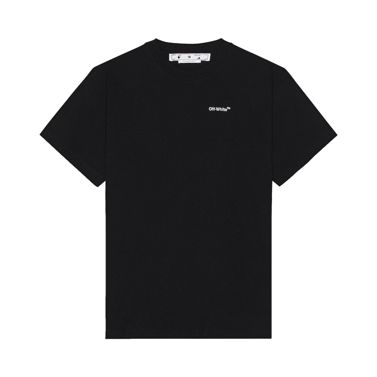 OFF-WHITE Arrows Logo Print T-Shirt Black