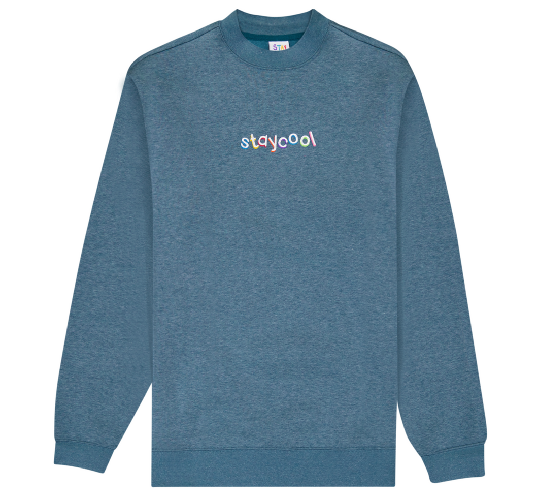 Stay Cool Classic Sweatshirt Heather Blue