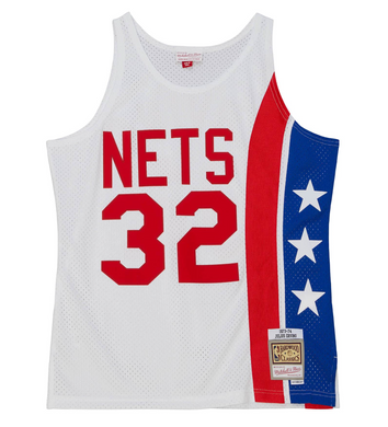 M&N New York Nets Julius Erving Swingman Jersey (1973-74/Home)